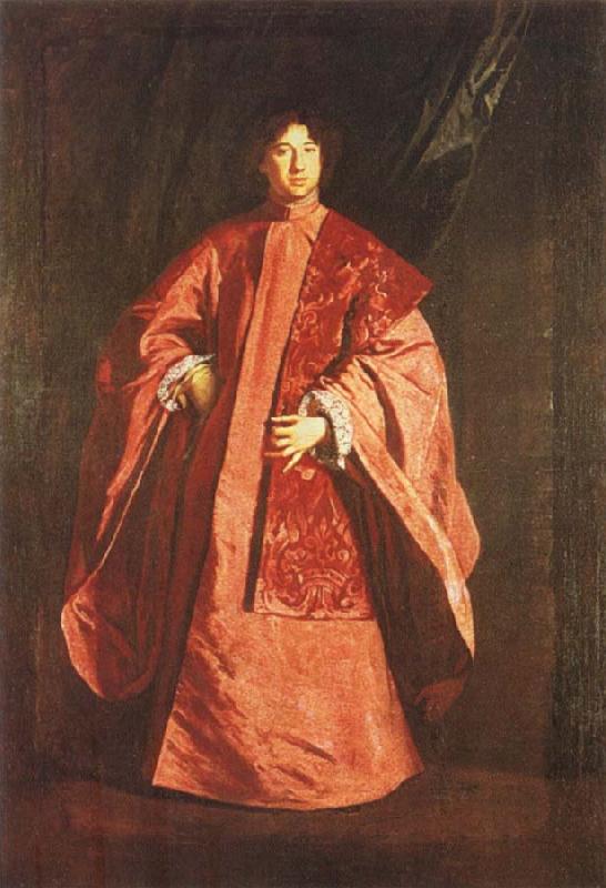 Sebastiano Bombelli Full-length portrait of Gerolamo Querini as Procurator of San Marco oil painting image